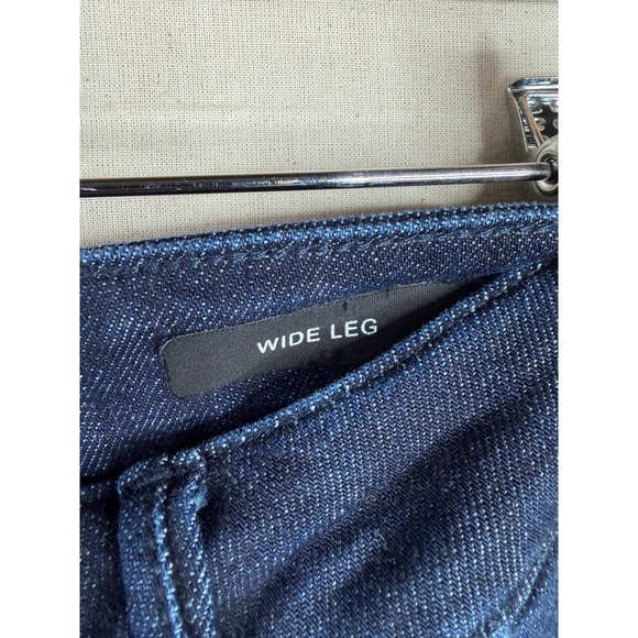 Judy Blue Braided Side Hight RIse Cropped Jeans size 14W Dark Wash Blue - Picture 4 of 11